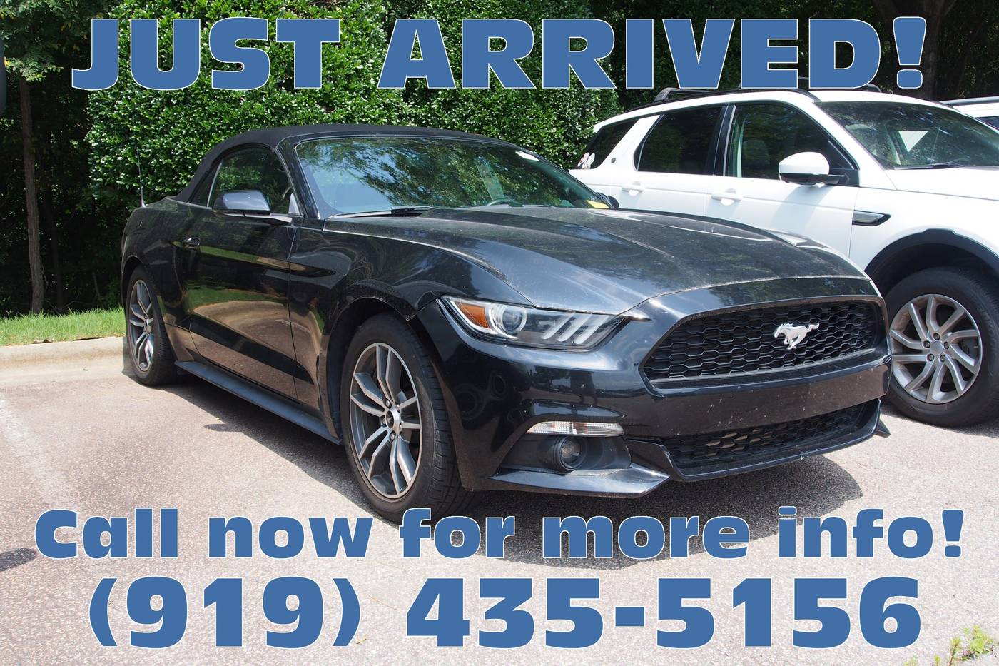 2016 Ford Mustang EcoBoost Premium — Convertible — 46,969 mi — Wake Forest, NC