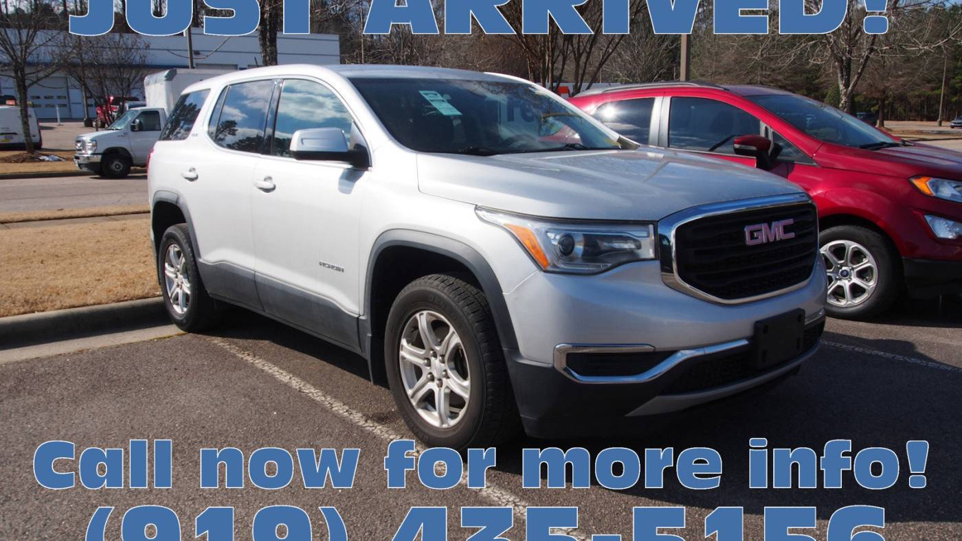 2018 GMC Acadia SLE — SUV — 128,222 mi — Wake Forest, NC