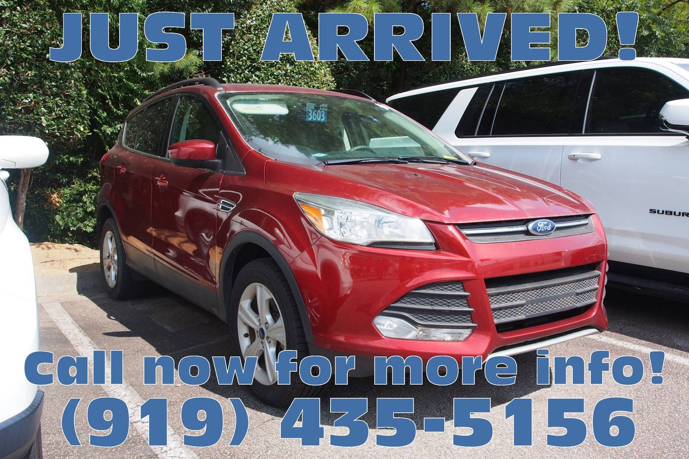 2016 Ford Escape SE — SUV — 60,643 mi — Wake Forest, NC