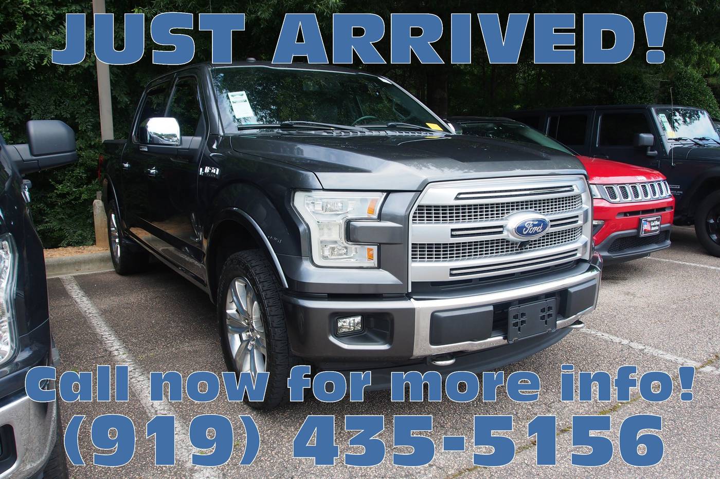 2017 Ford F-150 Platinum — Pickup Truck — 107,006 mi — Wake Forest, NC