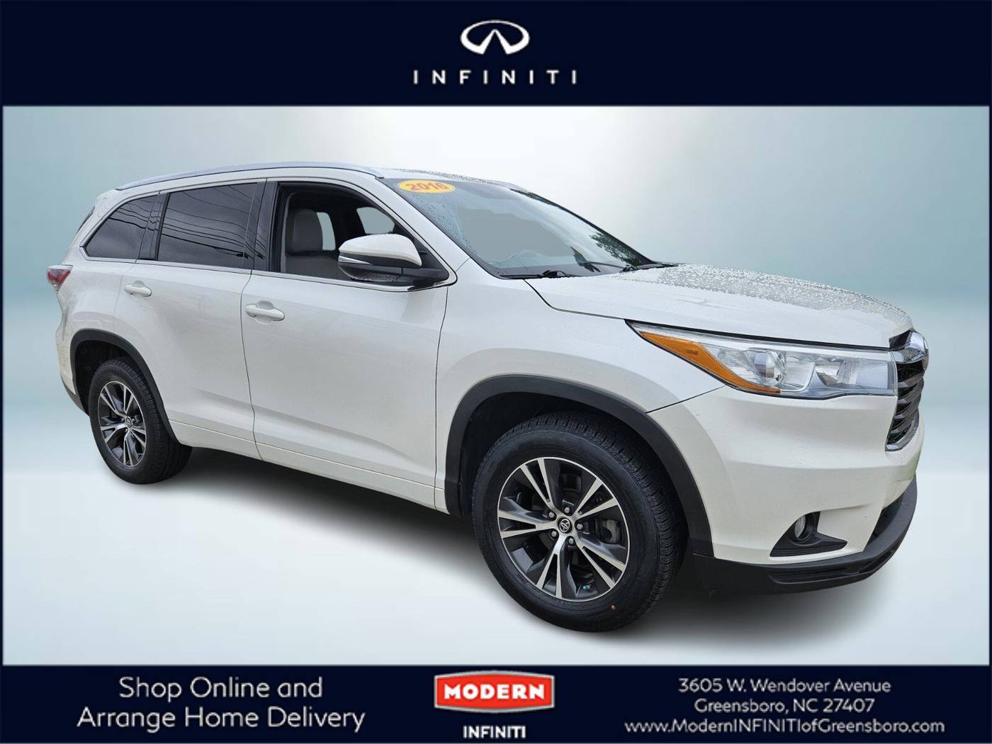 2016 Toyota Highlander XLE — SUV — 168,268 mi — Greensboro, NC