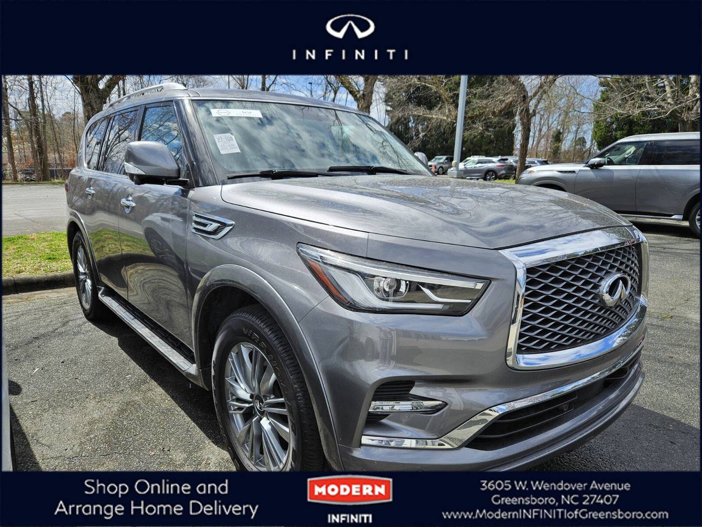 2021 INFINITI QX80 LUXE — SUV — 55,649 mi — Greensboro, NC