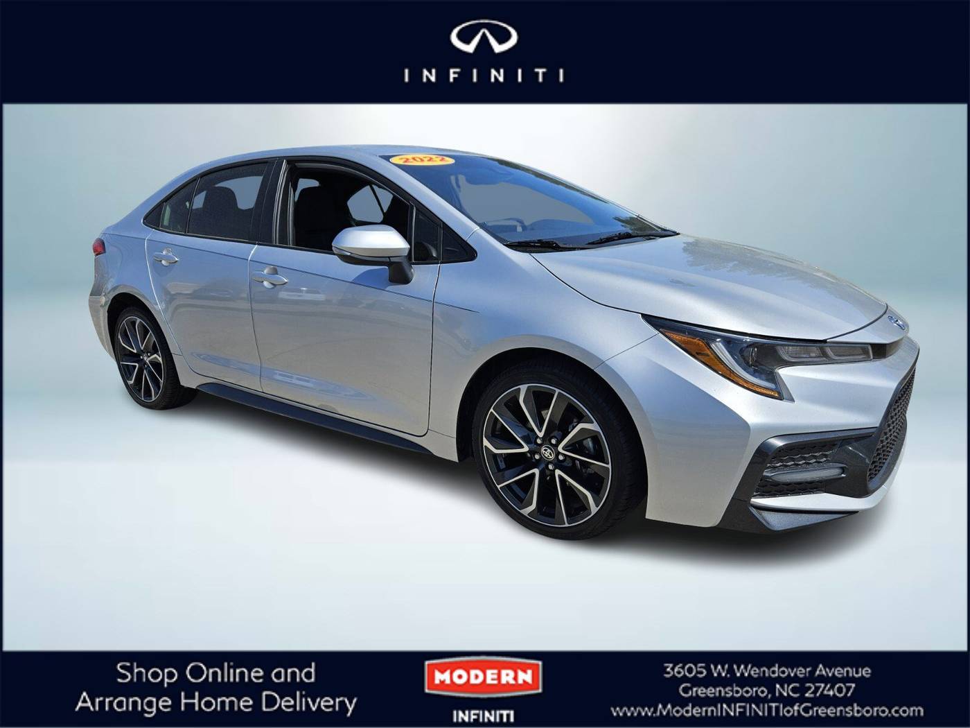 2022 Toyota Corolla SE — Sedan — 68,583 mi — Greensboro, NC