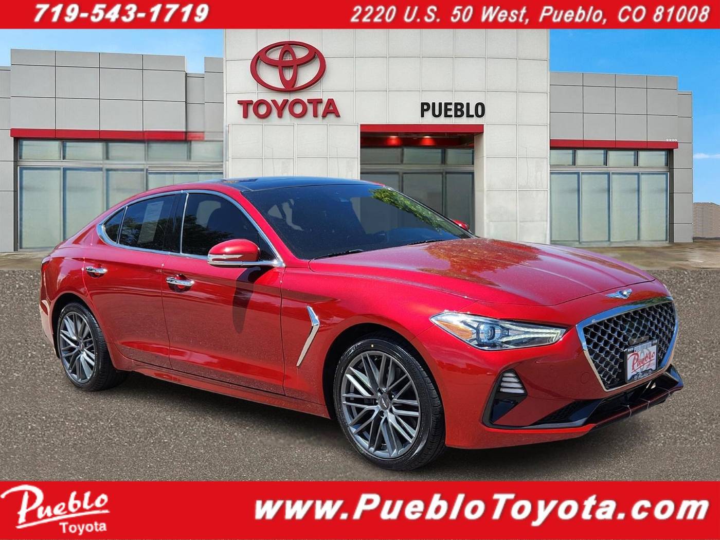 2019 Genesis G70 Advanced — Sedan — 58,221 mi — Pueblo, CO