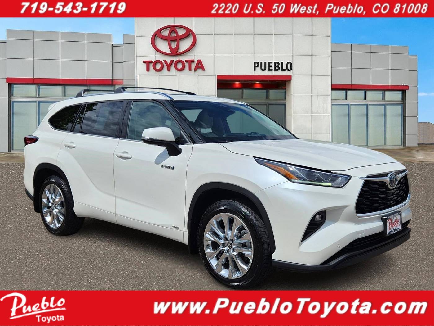 2021 Toyota Highlander Hybrid Limited — SUV — 81,106 mi — Pueblo, CO