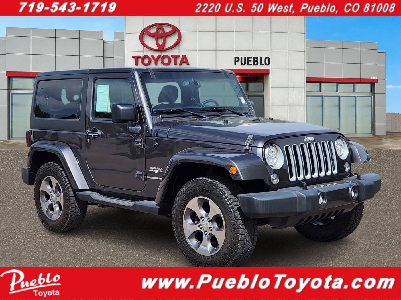 2018 Jeep Wrangler Sahara — SUV — 49,794 mi — Pueblo, CO
