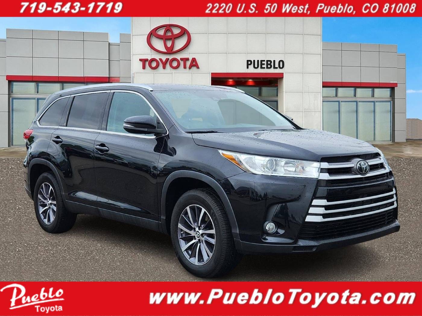 2019 Toyota Highlander XLE — SUV — 87,040 mi — Pueblo, CO