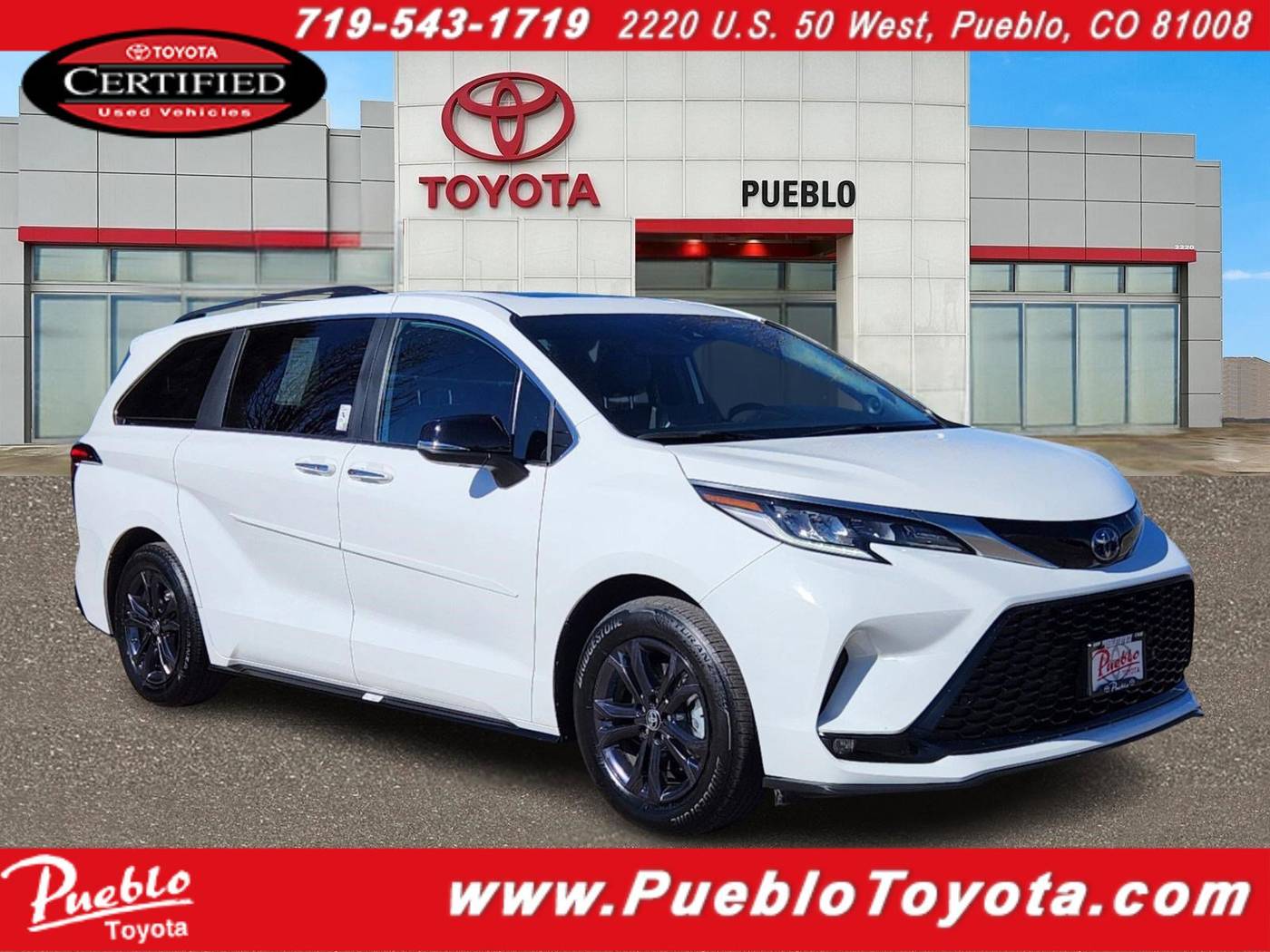 2024 Toyota Sienna XSE — Minivan — 13,478 mi — Pueblo, CO