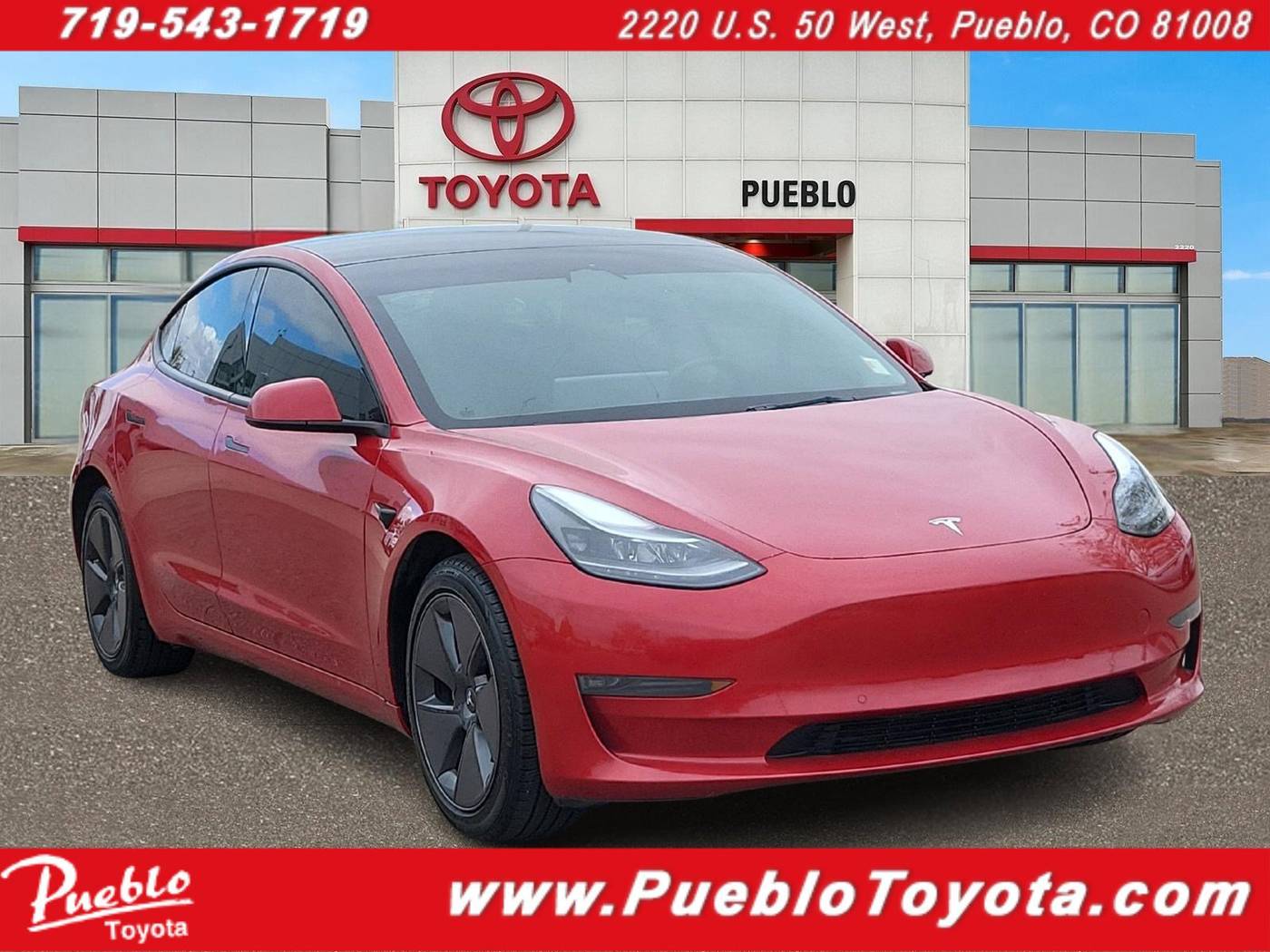 2022 Tesla Model 3 Long Range — Sedan — 52,879 mi — Pueblo, CO