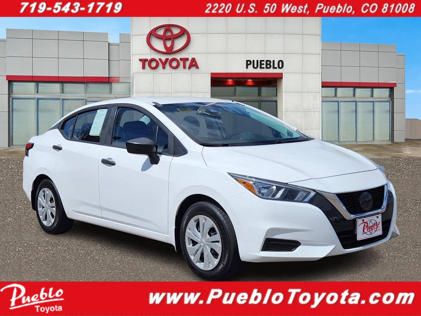 2021 Nissan Versa S — Sedan — 68,335 mi — Pueblo, CO