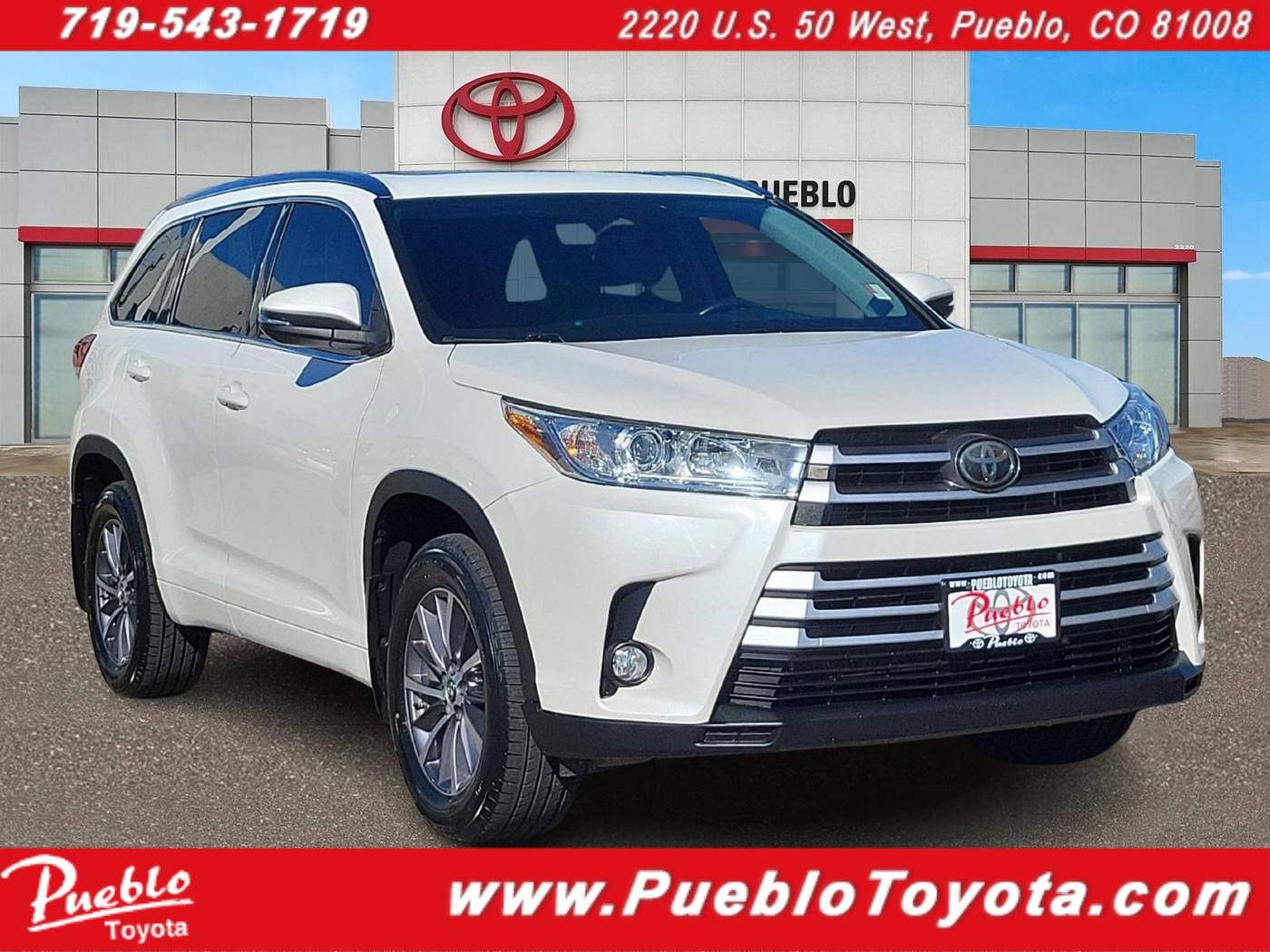 2018 Toyota Highlander XLE — SUV — 46,271 mi — Pueblo, CO