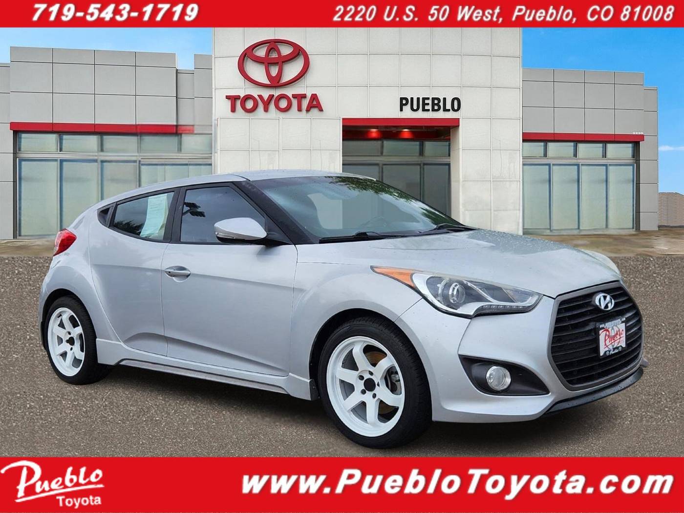 2016 Hyundai Veloster Turbo — Hatchback — 84,646 mi — Pueblo, CO