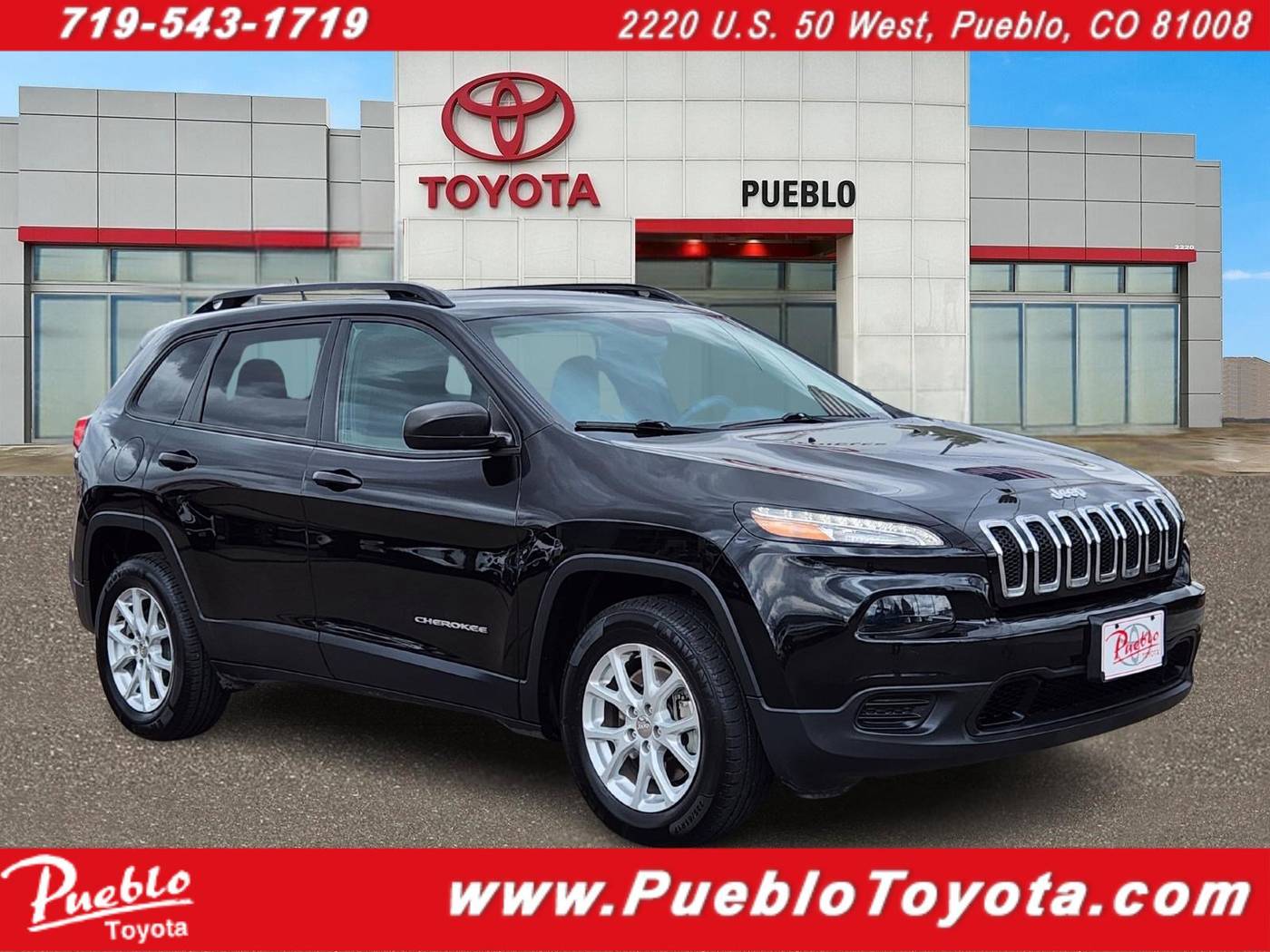 2017 Jeep Cherokee Sport — SUV — 54,150 mi — Pueblo, CO