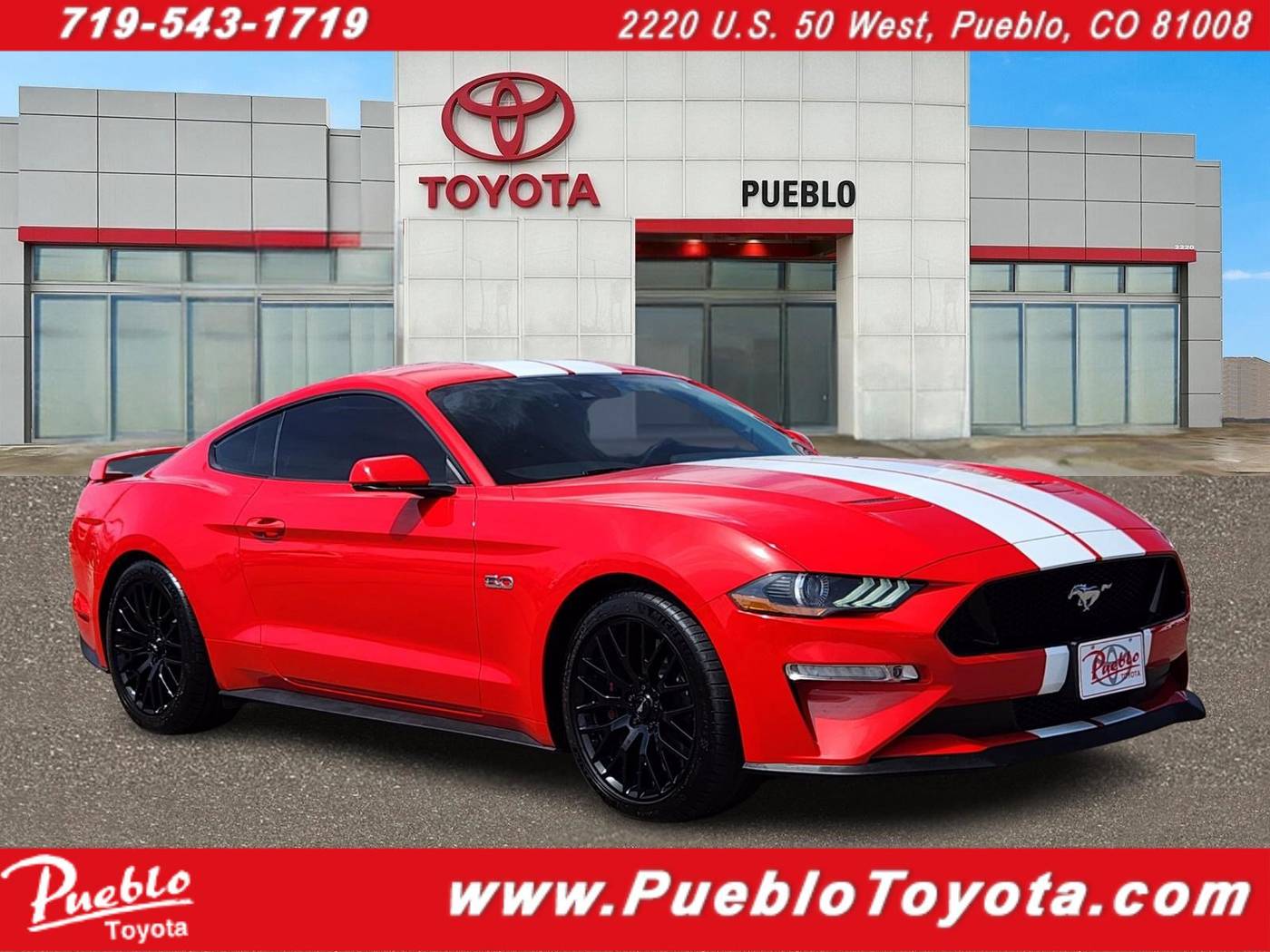 2018 Ford Mustang GT Premium — Coupe — 14,798 mi — Pueblo, CO