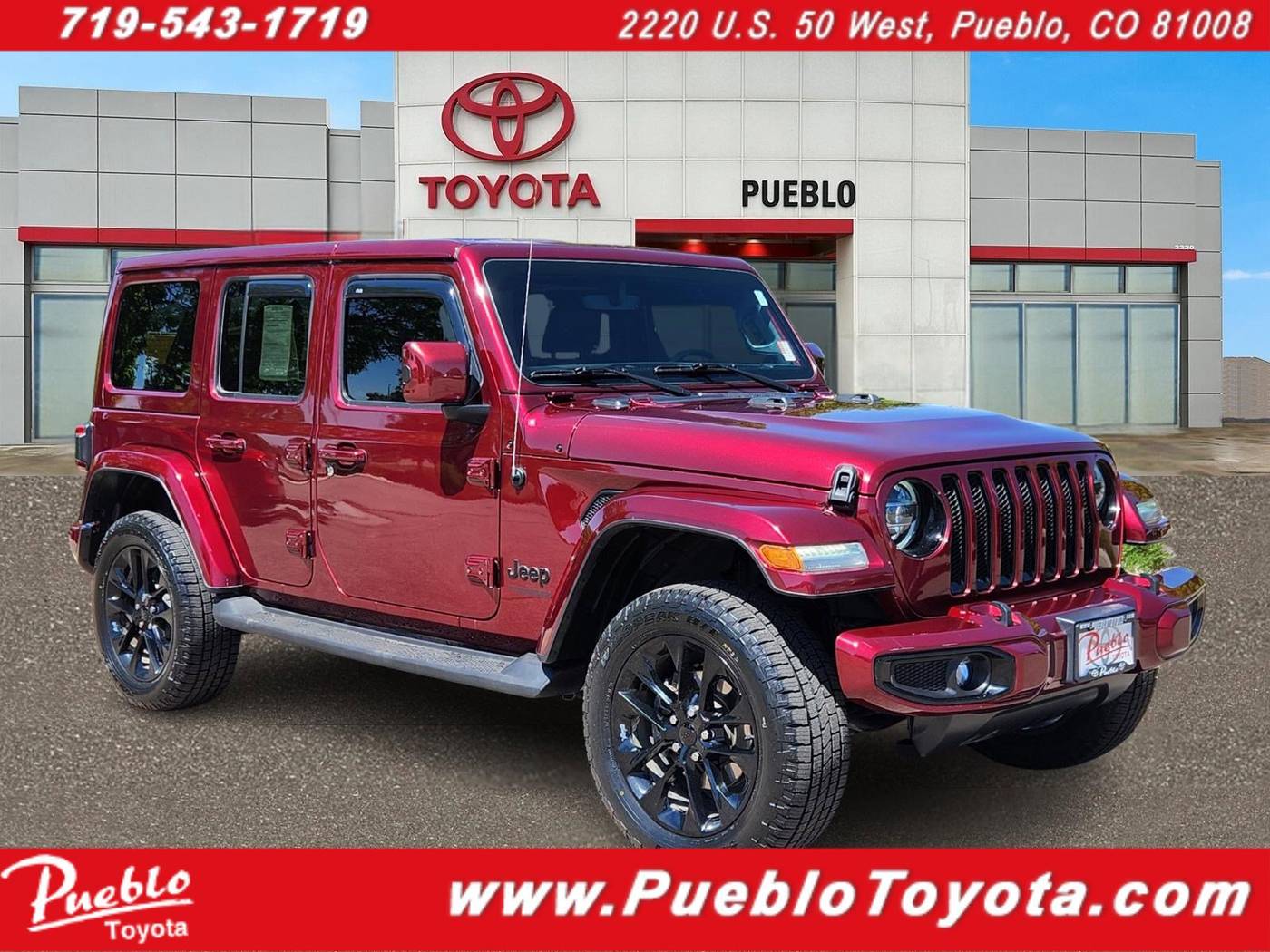 2021 Jeep Wrangler Sahara High Altitude — SUV — 48,956 mi — Pueblo, CO