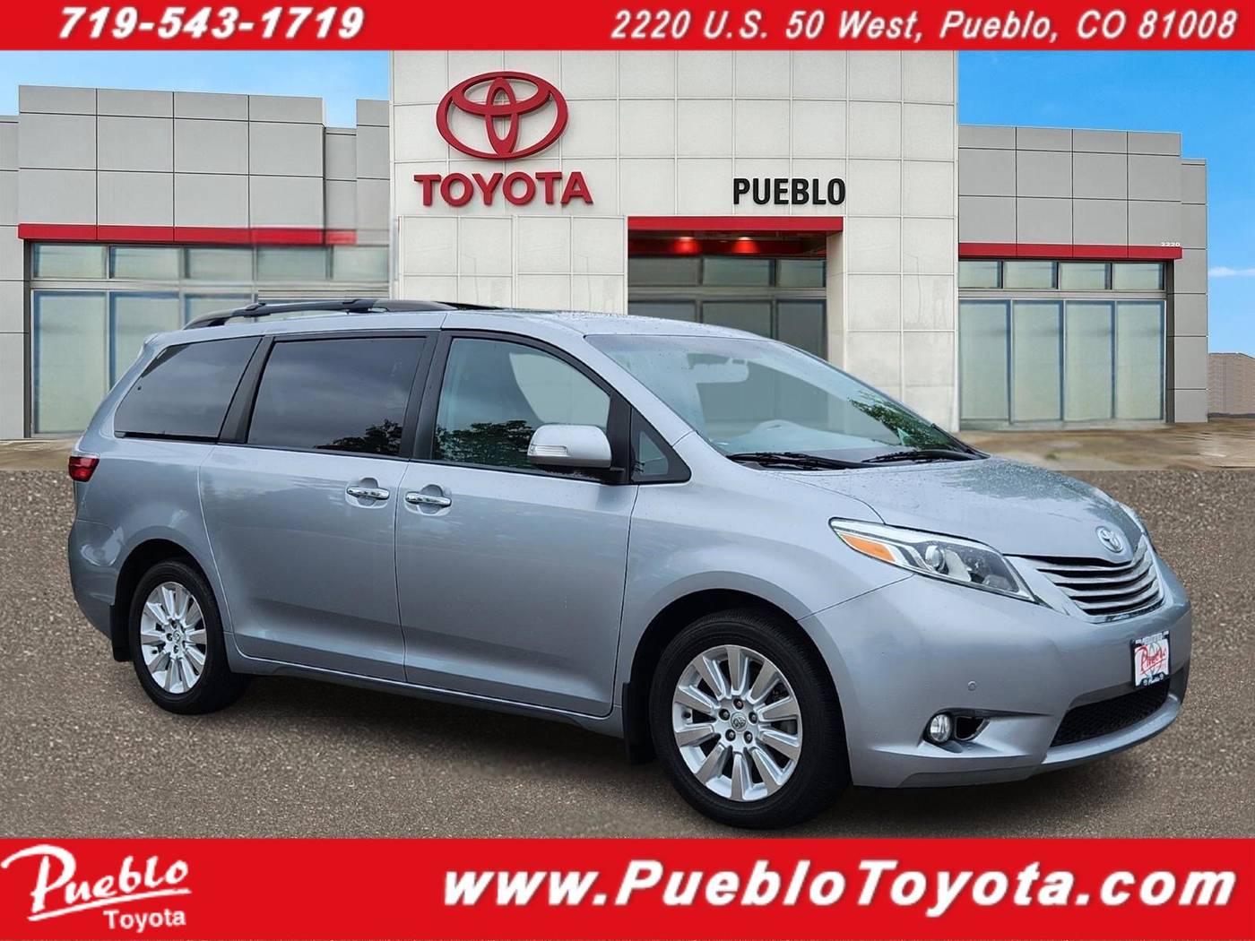 2015 Toyota Sienna Limited — Minivan — 141,267 mi — Pueblo, CO
