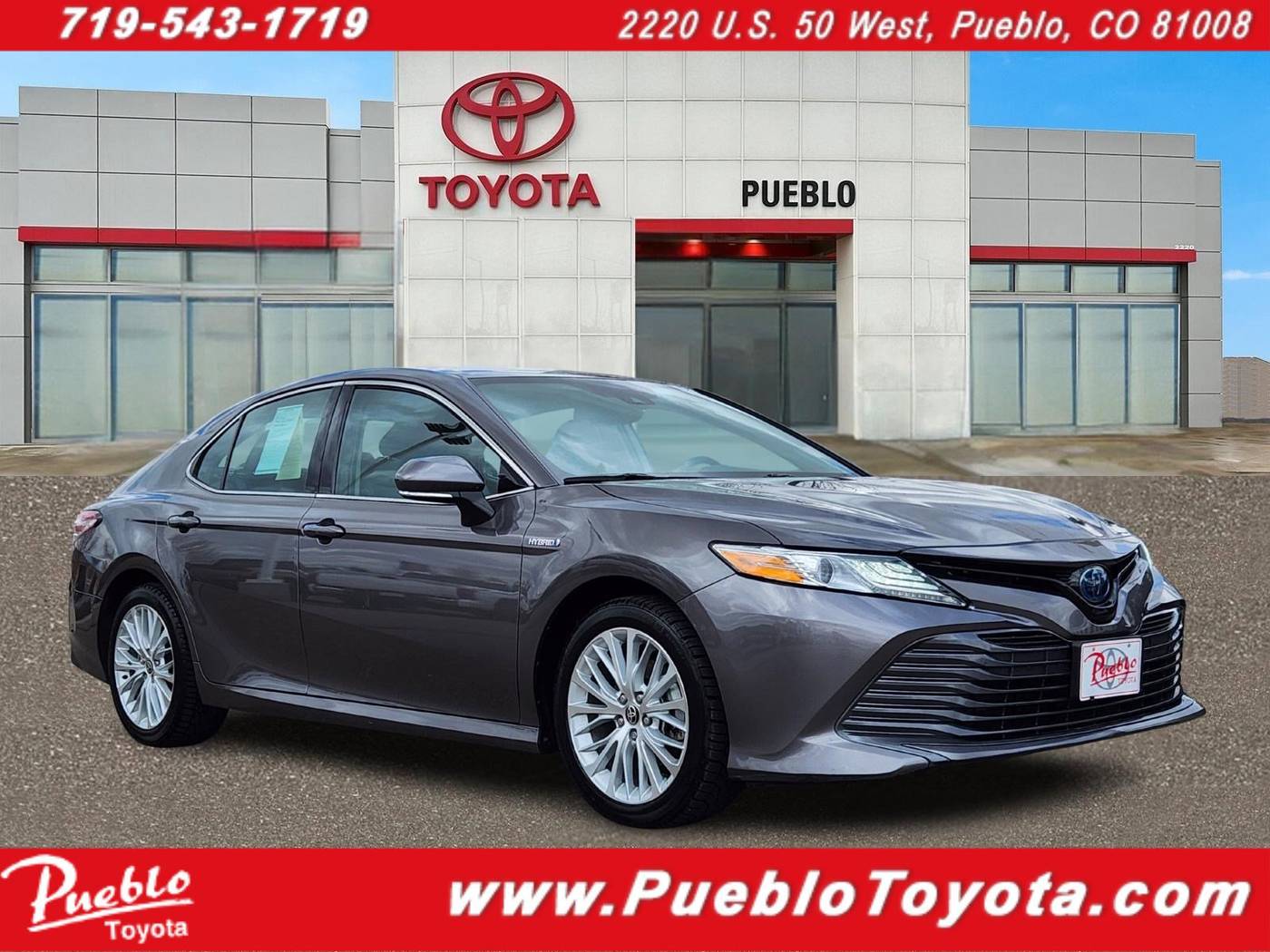 2020 Toyota Camry Hybrid XLE — Sedan — 74,680 mi — Pueblo, CO