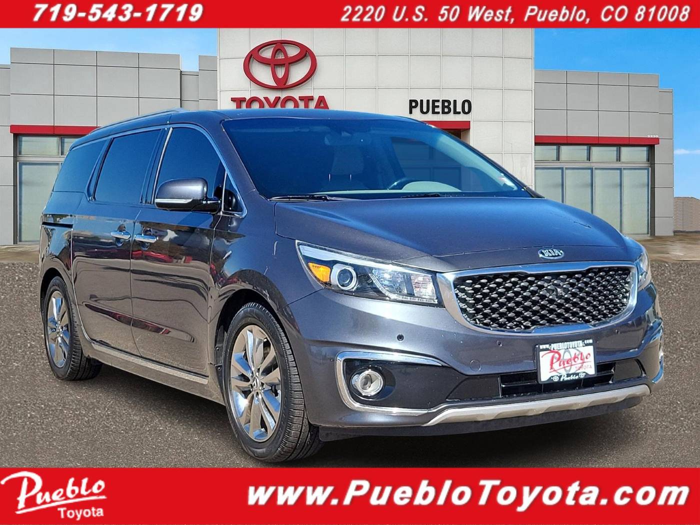 2017 Kia Sedona SX-L — Minivan — 56,531 mi — Pueblo, CO
