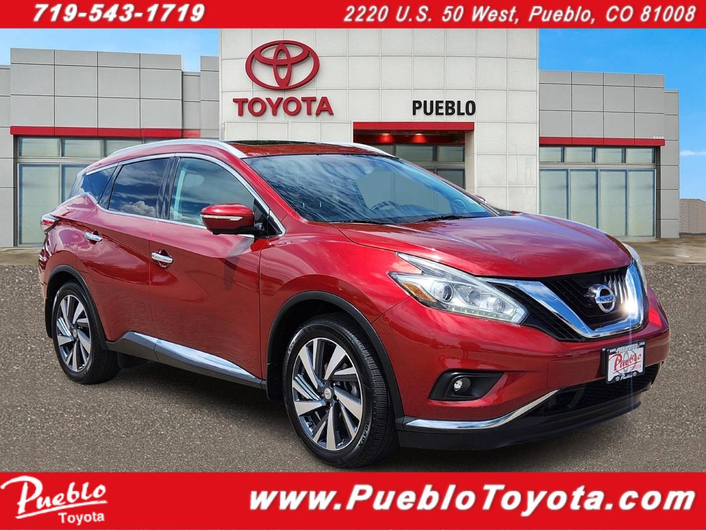 2015 Nissan Murano Platinum — SUV — 87,544 mi — Pueblo, CO