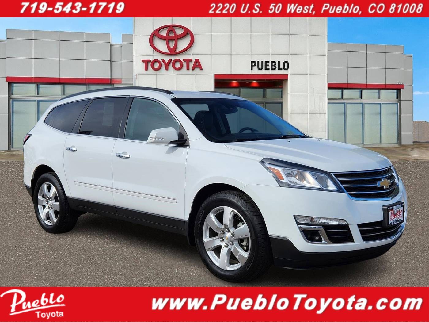 2016 Chevrolet Traverse LTZ — SUV — 65,037 mi — Pueblo, CO