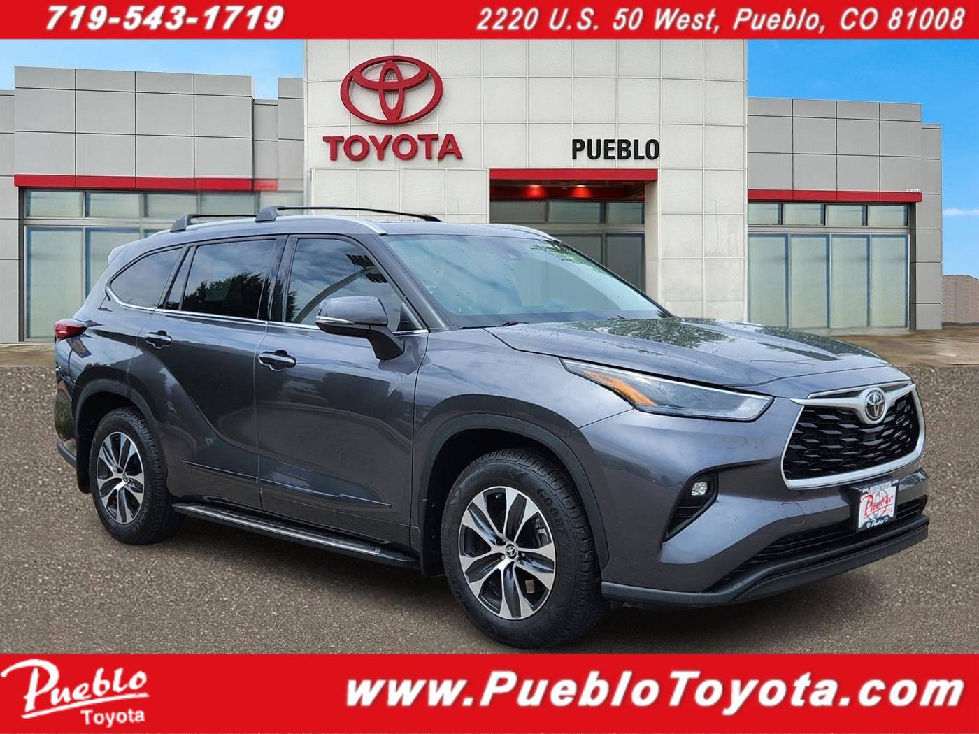 2022 Toyota Highlander XLE — SUV — 40,456 mi — Pueblo, CO