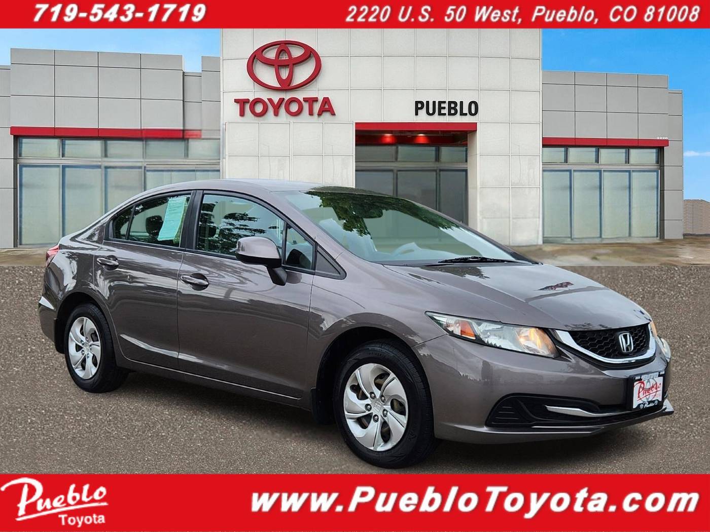 2013 Honda Civic LX — Sedan — 138,639 mi — Pueblo, CO