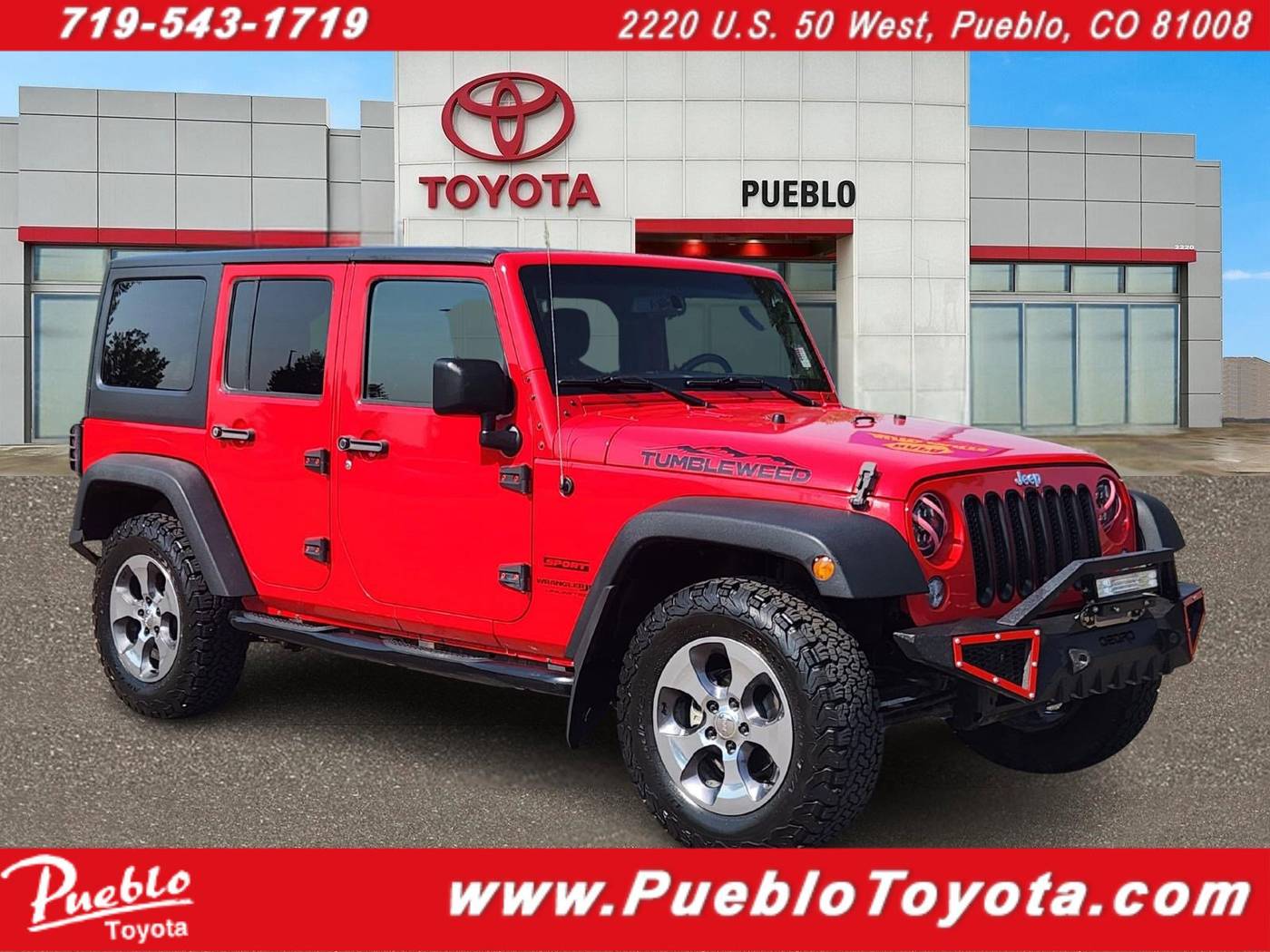 2018 Jeep Wrangler Sport S — SUV — 129,861 mi — Pueblo, CO