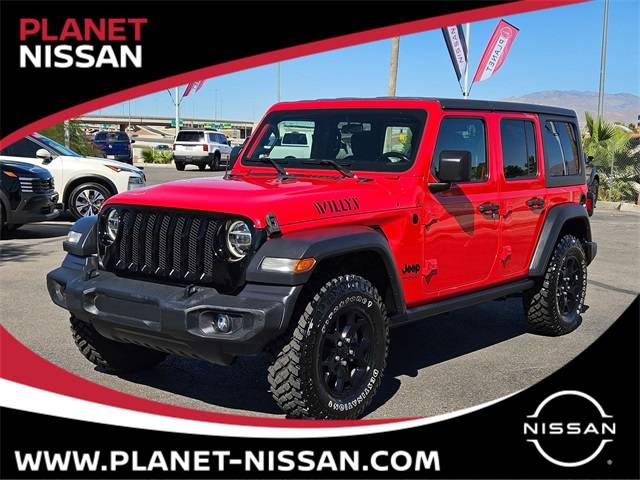 2020 Jeep Wrangler Willys — SUV — 57,521 mi — Las Vegas, NV