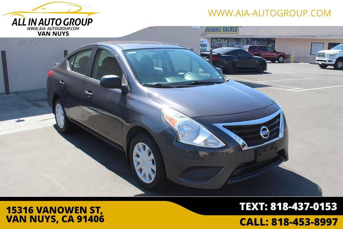 2015 Nissan Versa 1.6 S Plus — Sedan — 80,986 mi — Van Nuys, CA
