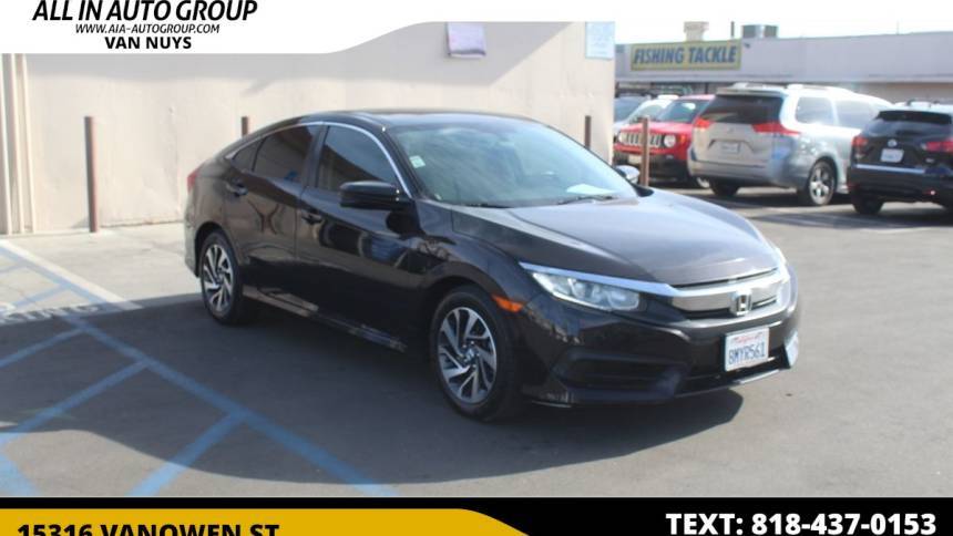 2016 Honda Civic EX — Sedan — 104,076 mi — Van Nuys, CA