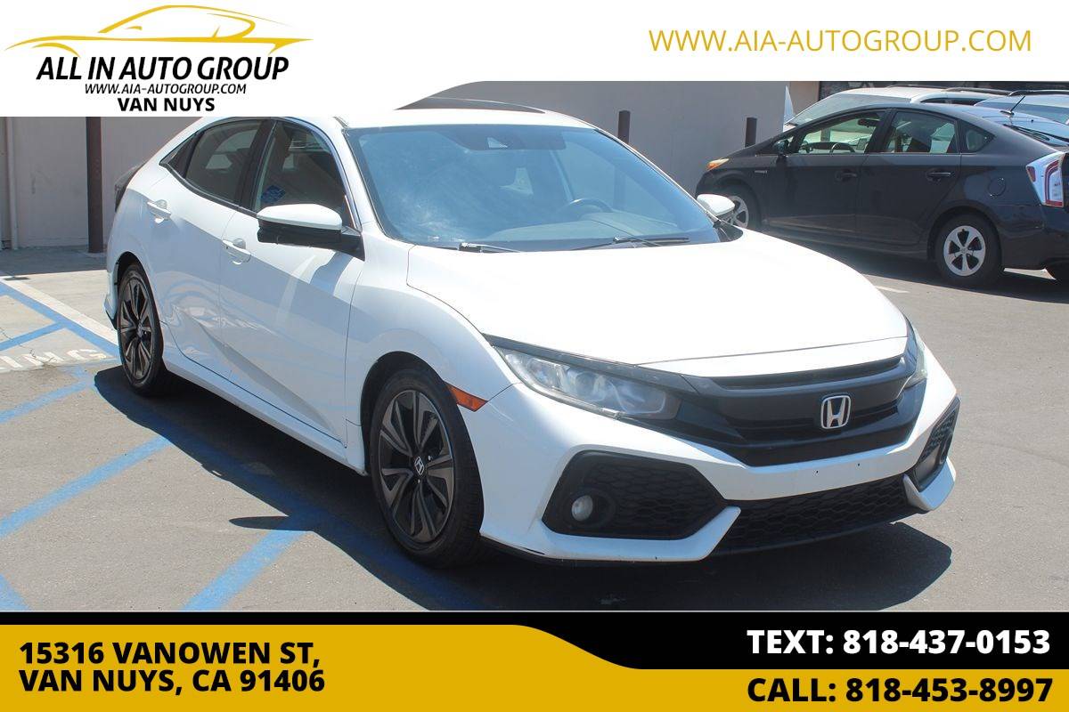 2018 Honda Civic EX-L Navi — Hatchback — 108,707 mi — Van Nuys, CA