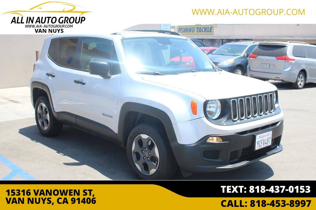 2017 Jeep Renegade Sport — SUV — 82,955 mi — Van Nuys, CA
