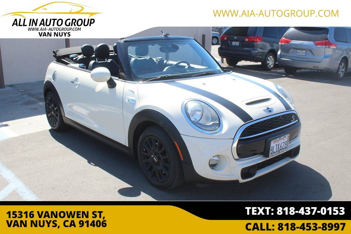 2016 MINI Convertible Cooper S — Convertible — 46,907 mi — Van Nuys, CA