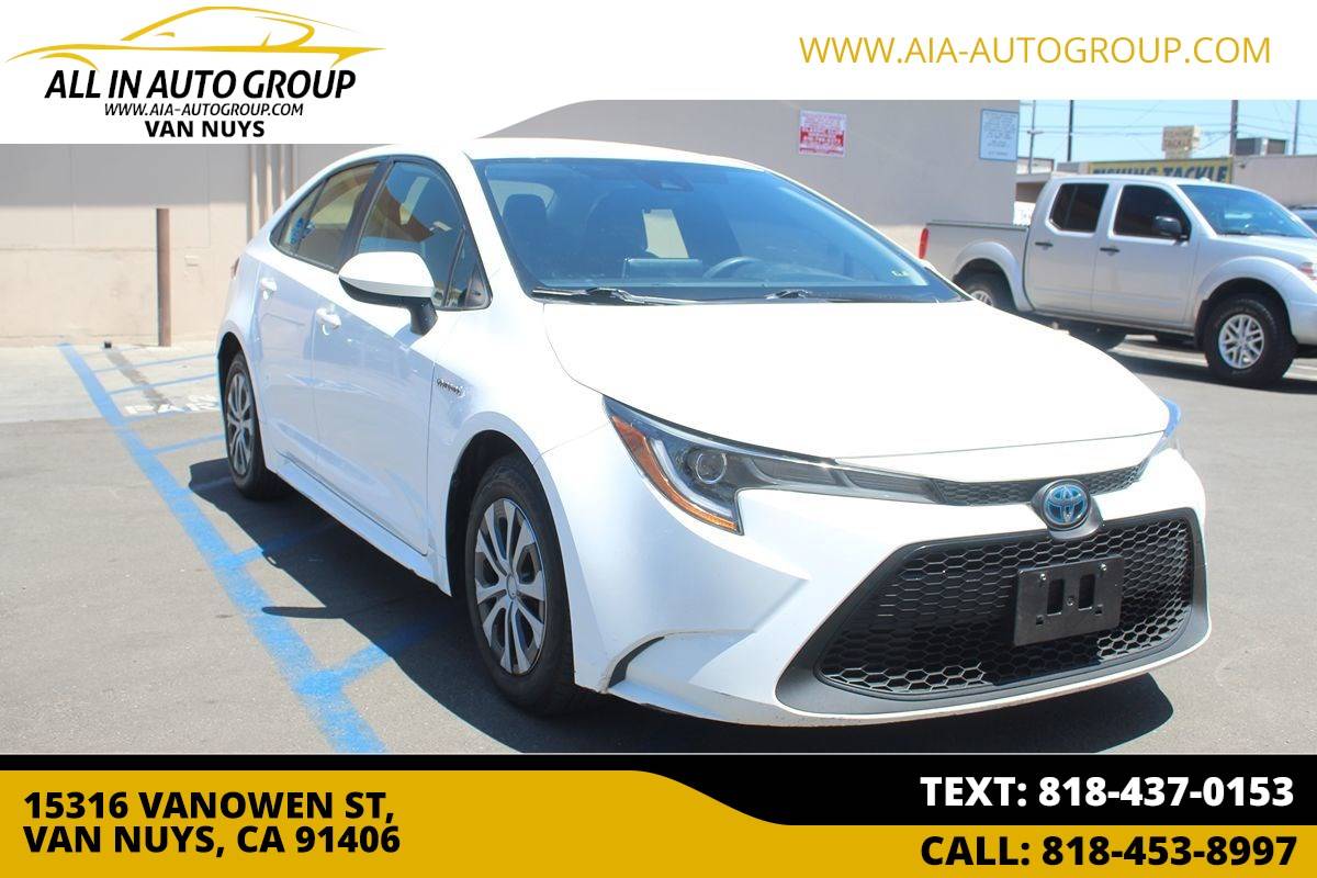 2020 Toyota Corolla Hybrid LE — Sedan — 128,298 mi — Van Nuys, CA