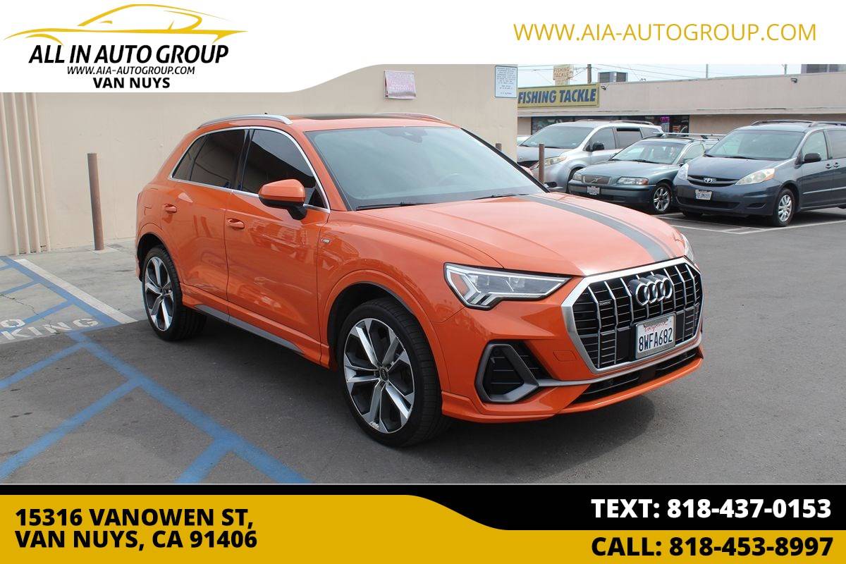2020 Audi Q3 S line Premium Plus — SUV — 107,675 mi — Van Nuys, CA