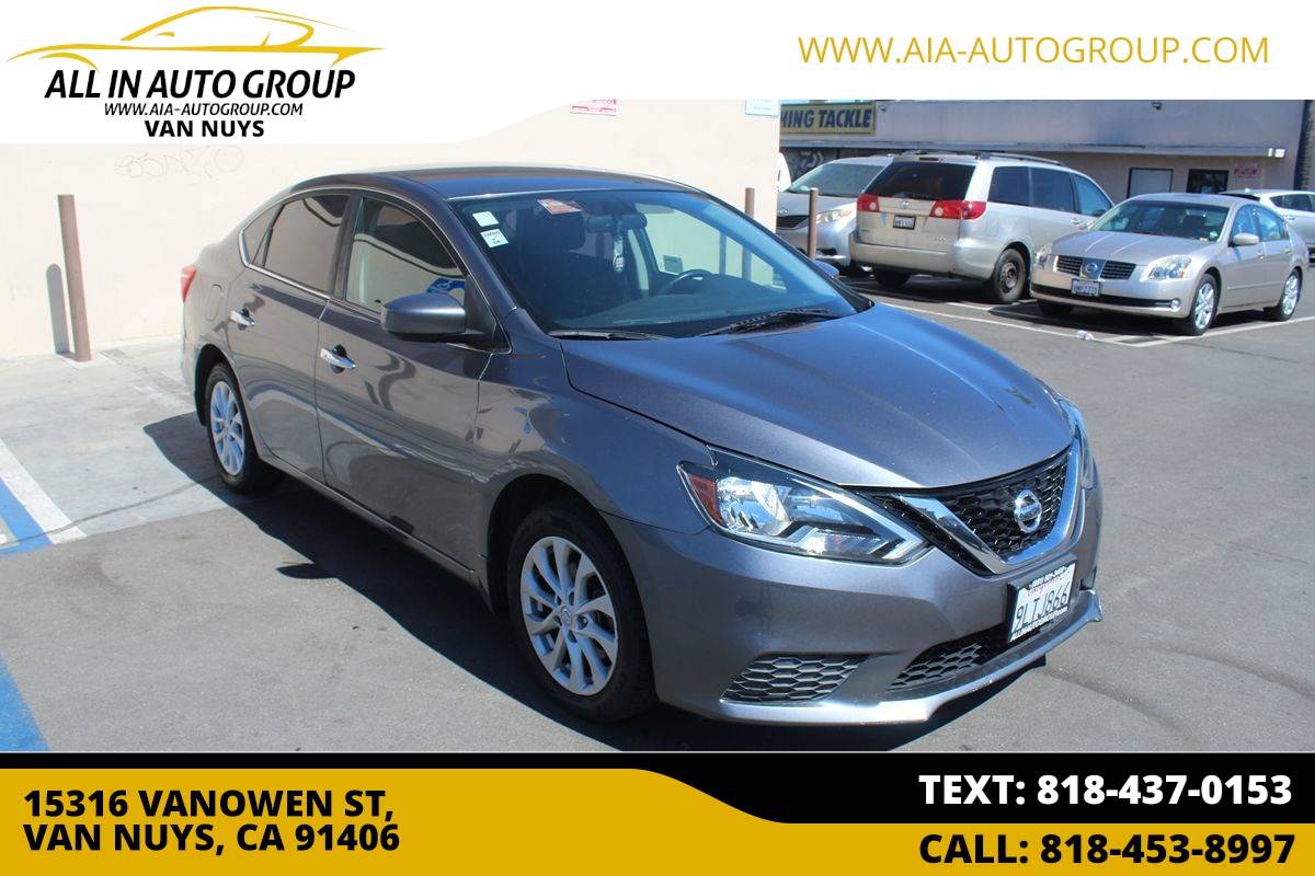 2019 Nissan Sentra SV — Sedan — 81,252 mi — Van Nuys, CA