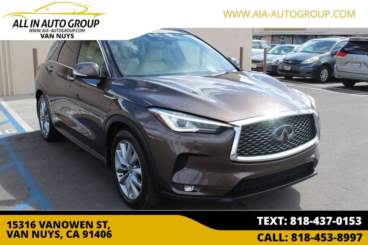 2019 INFINITI QX50 LUXE — SUV — 99,457 mi — Van Nuys, CA