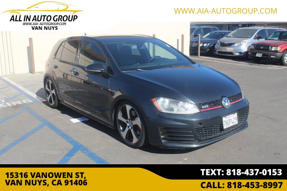 2015 Volkswagen Golf GTI Autobahn — Hatchback — 103,145 mi — Van Nuys, CA
