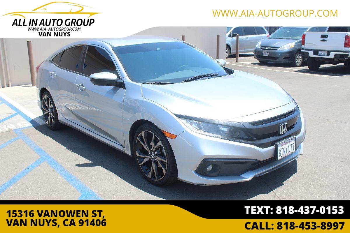 2020 Honda Civic Sport — Sedan — 114,804 mi — Van Nuys, CA