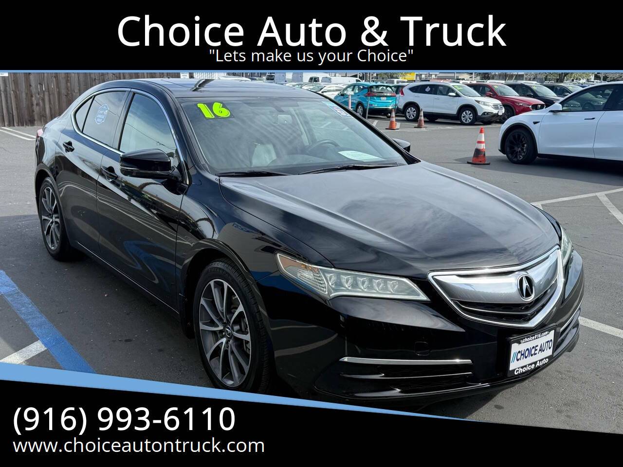 2016 Acura TLX Standard — Sedan — 102,000 mi — Sacramento, CA