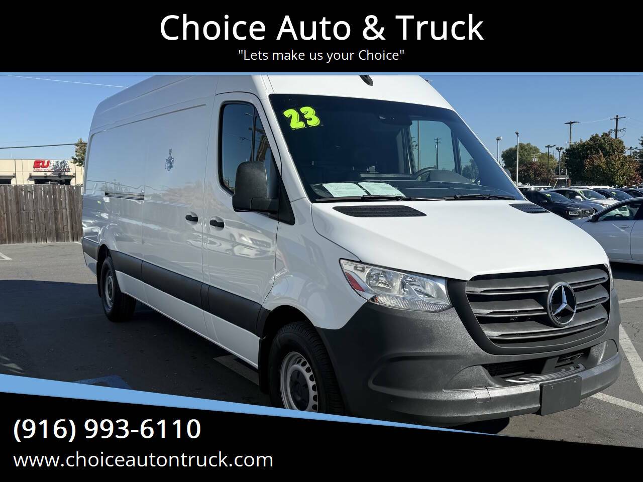 2023 Mercedes-Benz Sprinter Cargo Van 2500 — Cargo Van — 164,000 mi — Sacramento, CA