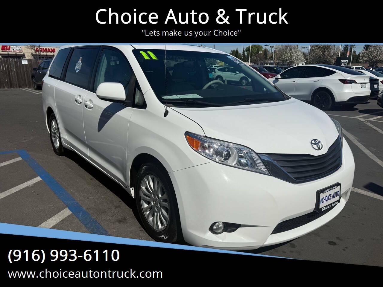 2011 Toyota Sienna XLE — Minivan — 123,000 mi — Sacramento, CA