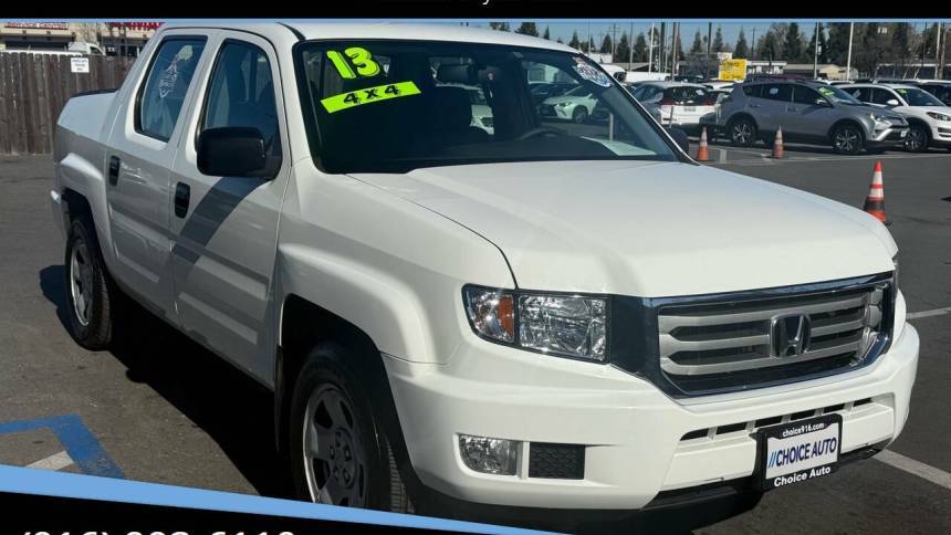 2013 Honda Ridgeline RT — Pickup Truck — 62,000 mi — Sacramento, CA
