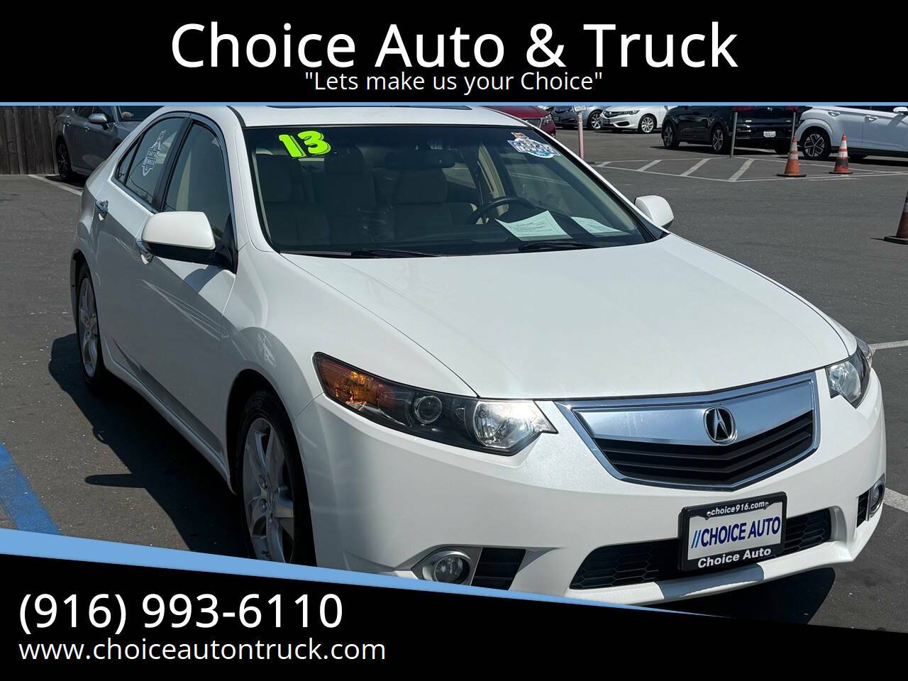 2013 Acura TSX Base — Sedan — 100,000 mi — Sacramento, CA