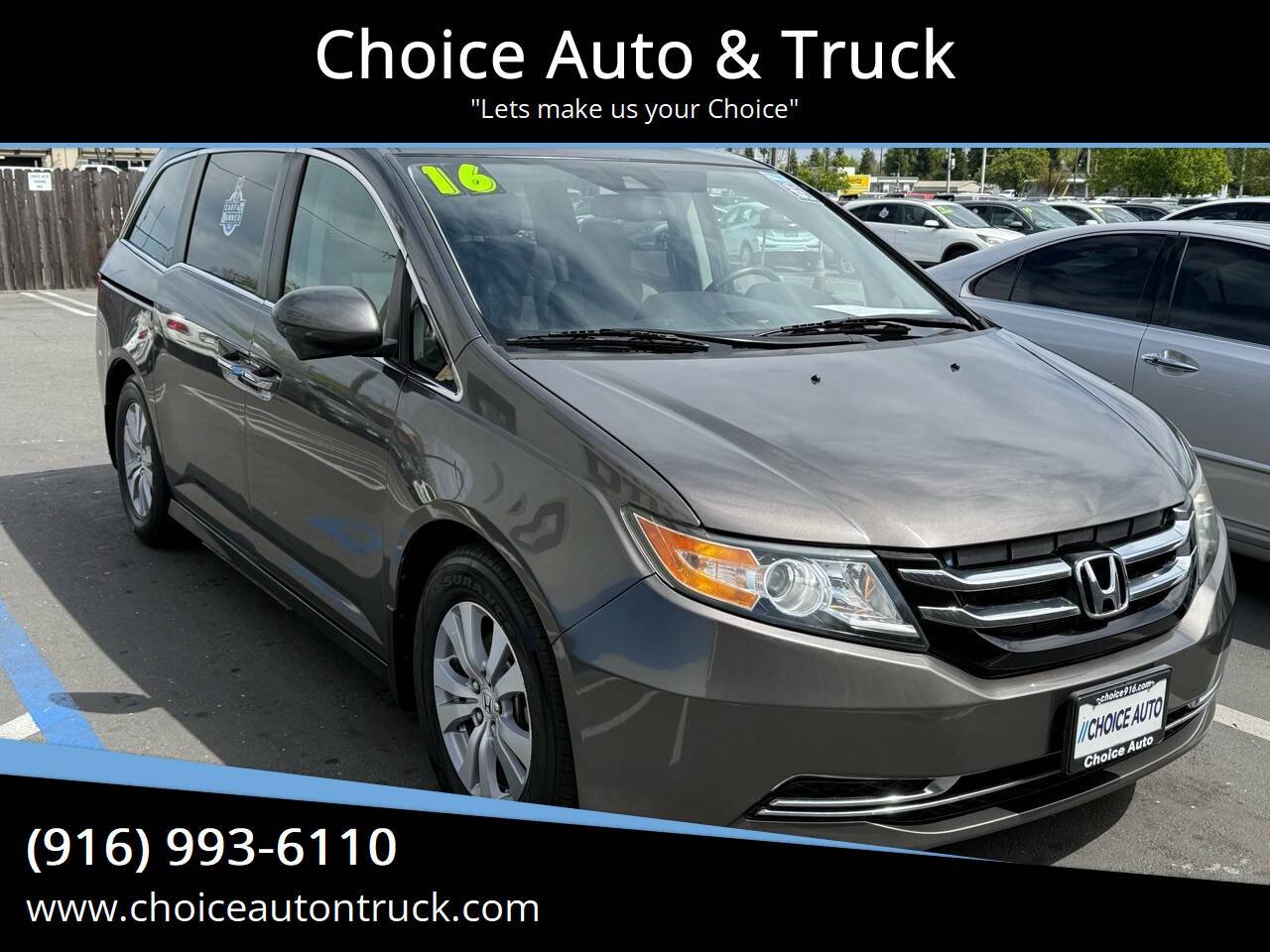 2016 Honda Odyssey EX-L — Minivan — 98,000 mi — Sacramento, CA