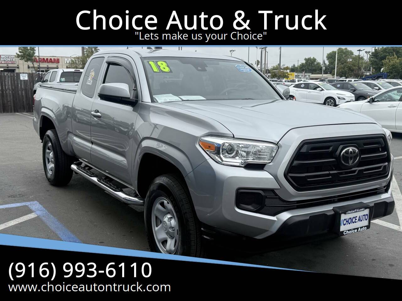 2018 Toyota Tacoma SR — Pickup Truck — 85,000 mi — Sacramento, CA