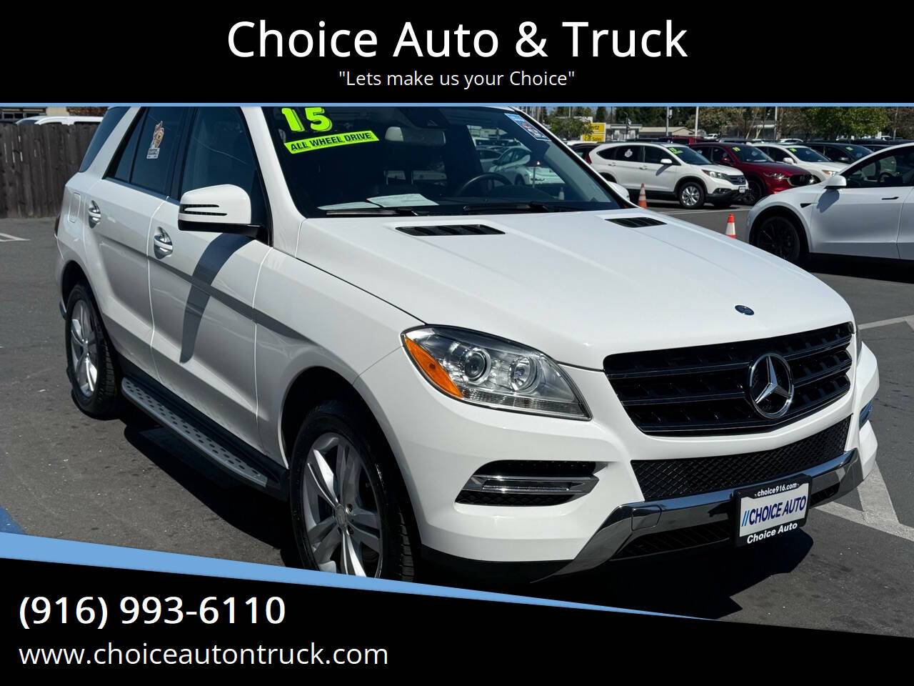 2015 Mercedes-Benz M-Class ML 350 — SUV — 117,000 mi — Sacramento, CA