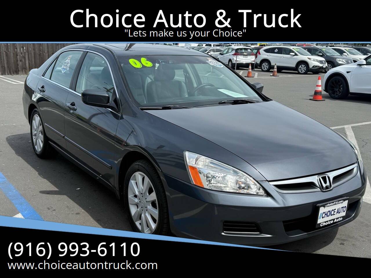 2006 Honda Accord EX-L V6 — Sedan — 101,000 mi — Sacramento, CA