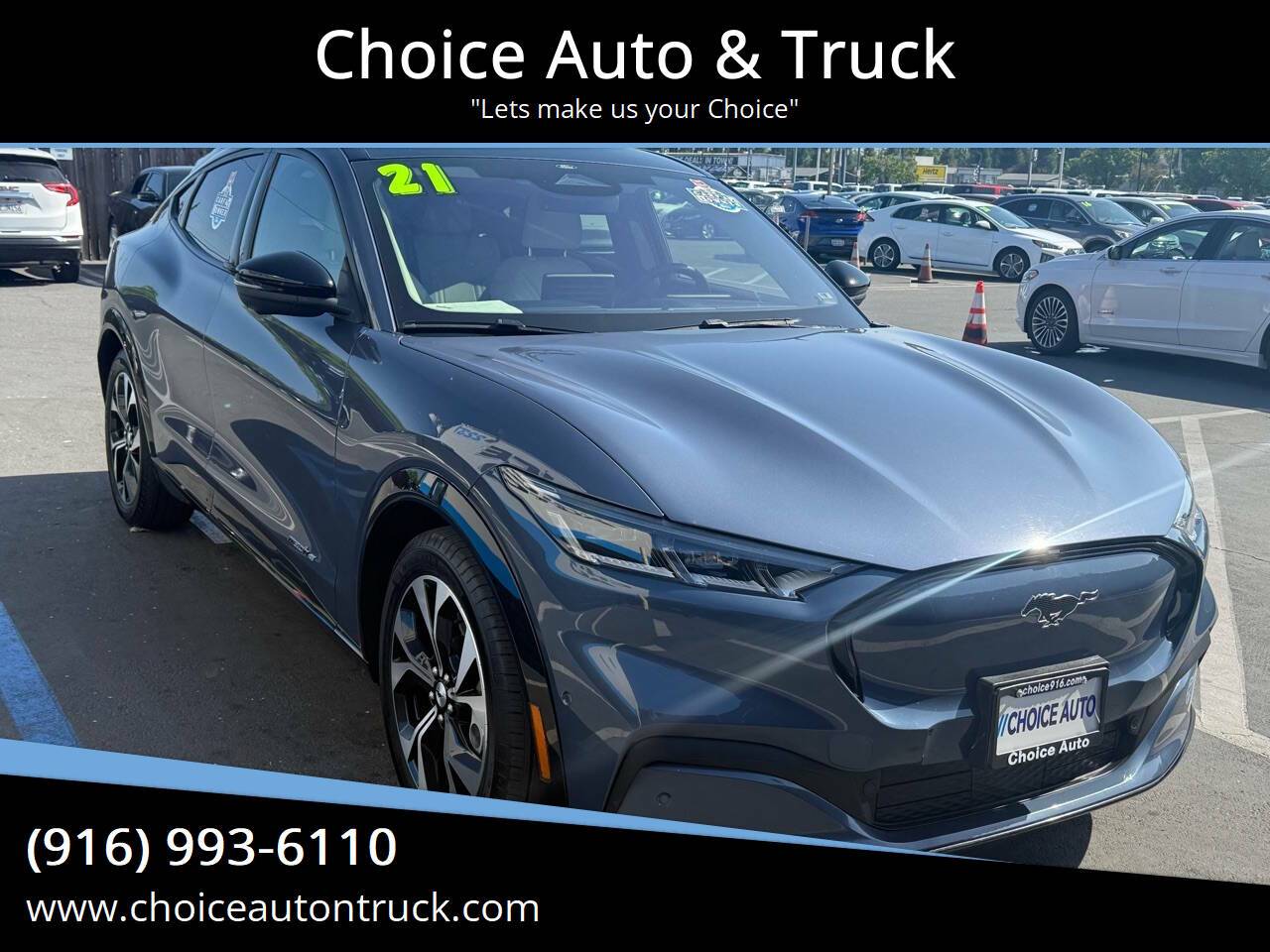 2021 Ford Mustang Mach-E Premium — SUV — 51,000 mi — Sacramento, CA