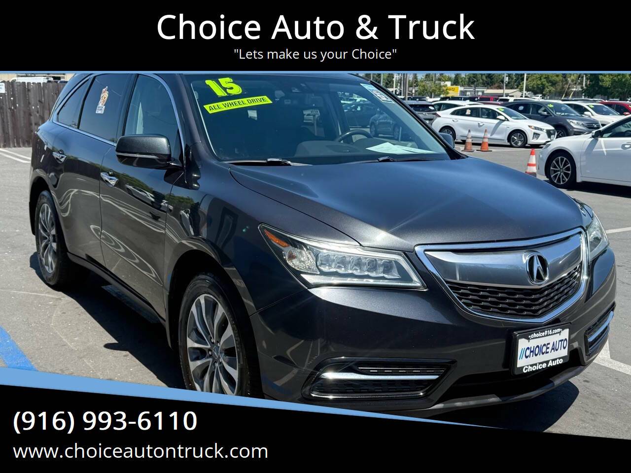 2015 Acura MDX Technology Package — SUV — 128,000 mi — Sacramento, CA